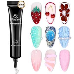 Beetles 3-in-1 Clear Sculpting Gel for Nail Art