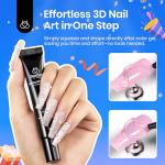 Beetles 3-in-1 Clear Sculpting Gel for Nail Art