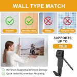 385-Piece Picture Hanging Kit with Heavy Duty Hooks