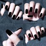 COSMOO Quick Dry Black Matte Nail Polish