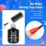 Beetles Matte Gel Top Coat & Base Coat Set