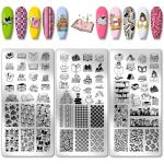 Book Lover Nail Art Stamps - 3 Piece Set