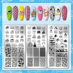 Book Lover Nail Art Stamps - 3 Piece Set