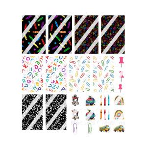 Back to School Nail Art Waterslide Decals