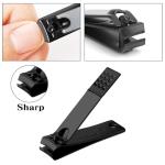 Stainless Steel Nail Clippers Kit with Travel Case
