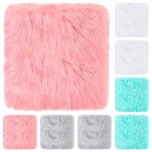 8 Pcs Soft Fluffy Locker Rugs for Girls