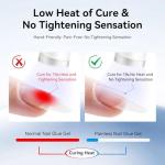JODSONE 15ml 5-in-1 Nail Glue Gel