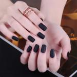 COSMOO Quick Dry Black Matte Nail Polish