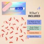 Chillhouse Chill Tips Press On Nails Kit - Discoteca