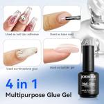 JODSONE 15ml 5-in-1 Nail Glue Gel