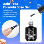 Beetles Matte Gel Top Coat & Base Coat Set
