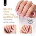 Beetles Super Strong Nail Glue Gel - 2 Pack