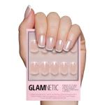 Glamnetic La Perle Squoval White Press On Nails