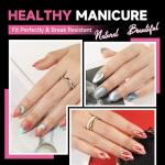 UNA GELLA Short Almond Nail Tip Press-Ons, 312pcs