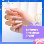 Beetles Matte Gel Top Coat & Base Coat Set