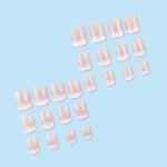 Short Square Ombre French Press On Nails – 24PCS