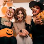 Funny Witch Nose and Black Fingernails Set