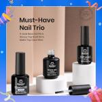 Beetles Matte Gel Top Coat & Base Coat Set