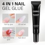 AILLSA Super Strong Gel Nail Glue, 15g