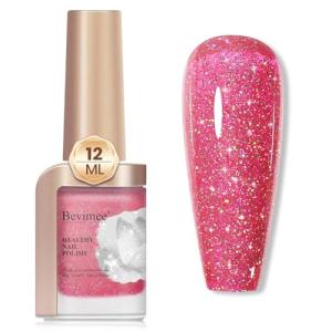 Bevimee Quick Dry Holographic Glitter Nail Polish
