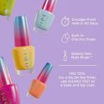 OPI RapiDry No Smears Peach Glitter Nail Polish