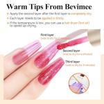 Bevimee Quick Dry Holographic Glitter Nail Polish