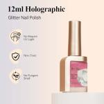 Bevimee Quick Dry Holographic Glitter Nail Polish