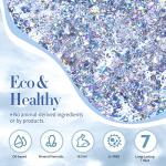 Born Pretty Silver Glitter Holographic Nail Polish