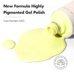 Venalisa Butter Yellow Gel Nail Polish - Neon Pastel