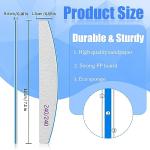 12 PCS Dual-Sided Nail Files for Natural Nails