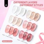 Beetles 6-Color Jelly Gel Nail Polish Set