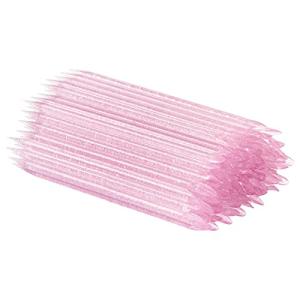 100 PCS Pink Double-Sided Cuticle Pushers