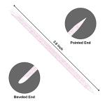100 PCS Pink Double-Sided Cuticle Pushers