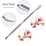 Stainless Steel Cuticle Pusher and Cutter Set