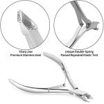 Professional Stainless Steel Cuticle Trimmer and Pusher