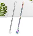 Stainless Steel Cuticle Pusher and Cutter Set