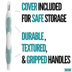 Dual-Ended Cuticle Pusher and Remover Tool
