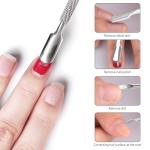 Dual-Sided Cuticle Pusher Set - Nail Care Tools