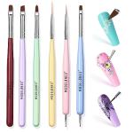 Modelones Nail Art Brushes Set for DIY Designs