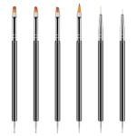 6PCS Double-ended Nail Dotting Tools Set