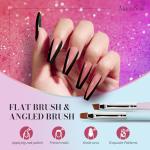 MelodySusie 6-Piece Nail Art Brush Set