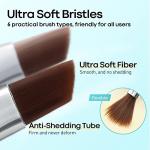 Modelones Nail Art Brushes Set for DIY Designs
