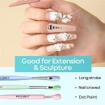 Modelones Nail Art Brushes Set for DIY Designs