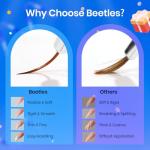 Beetles 5-Piece Nail Art Brush Set