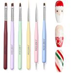 Modelones Nail Art Brushes Set for DIY Designs