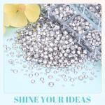 6100 Pcs Clear Resin Rhinestones & Jewelry Glue