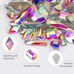 2518Pcs Rhinestones Nail Gems Set with Tools