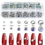 2784PCS AB Crystal Rhinestones with Nail Art Tools