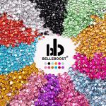 Flatback Rhinestones Set: 4520 Colorful Gems