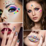 1510 Pcs Self-Adhesive Rhinestone Gem Stickers